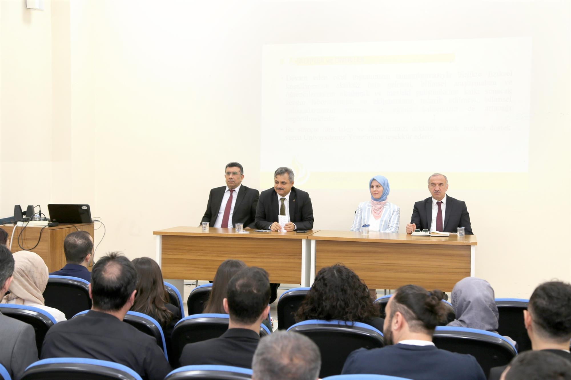 Üniversite Üst Yönetimimiz Tarafından Birimimize Brifing Ziyareti Gerçekleştirildi